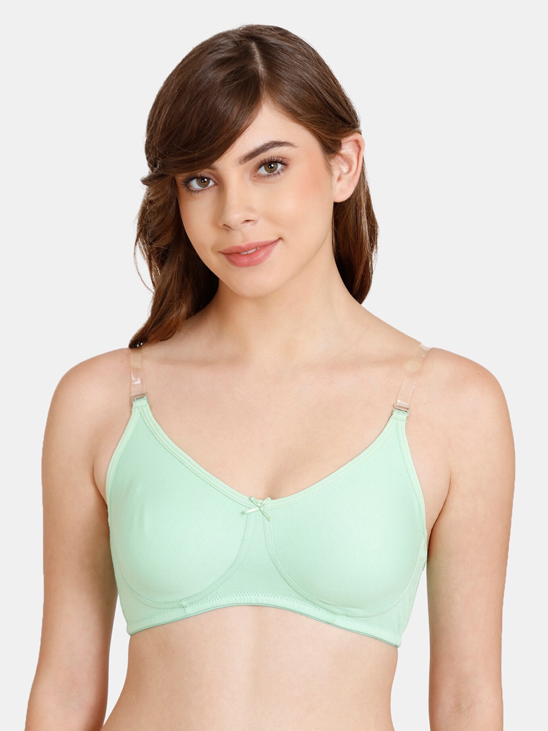 

Rosaline by Zivame Green Bra