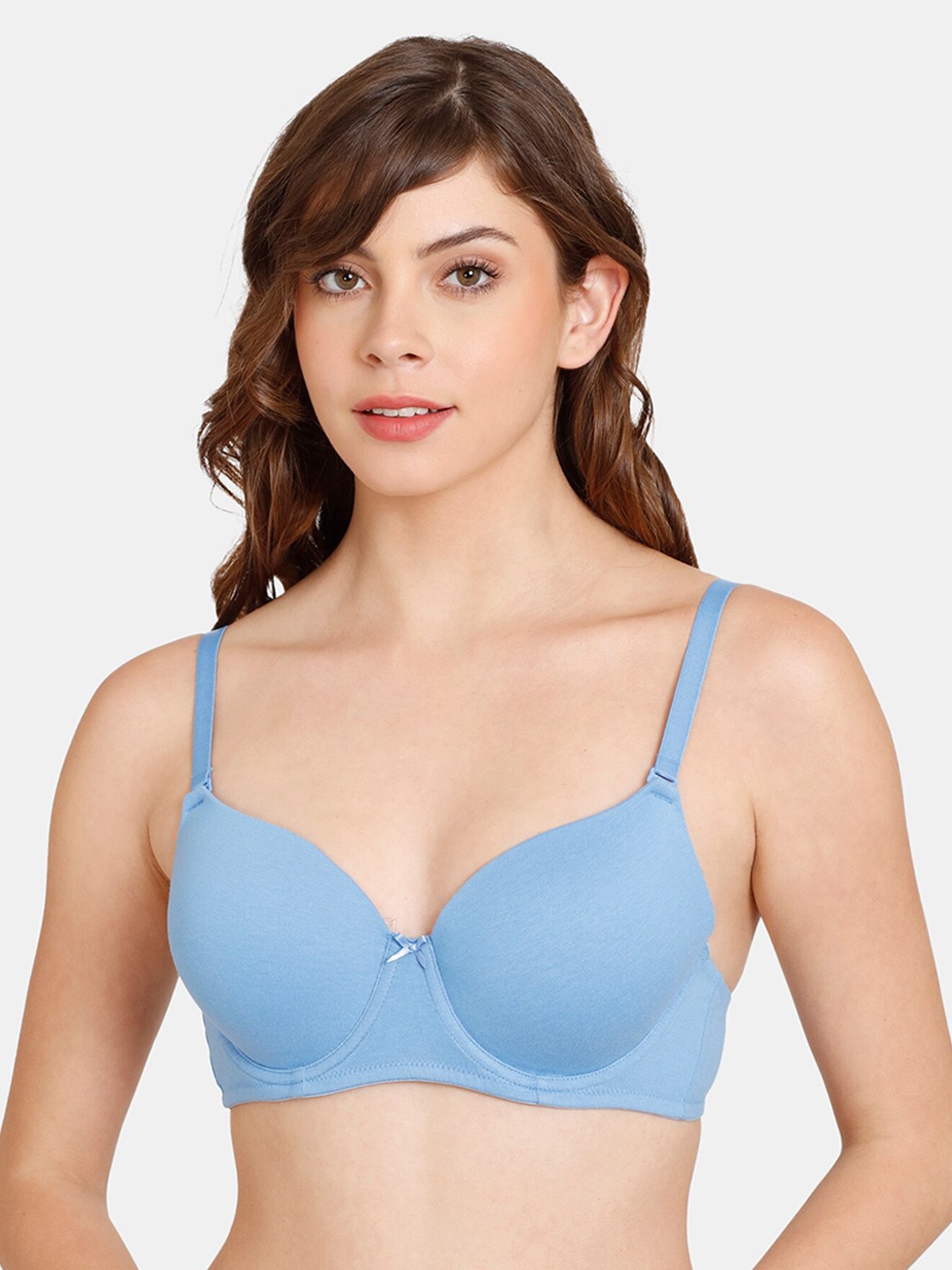 

Rosaline by Zivame Women Blue Lightly Padded Bra