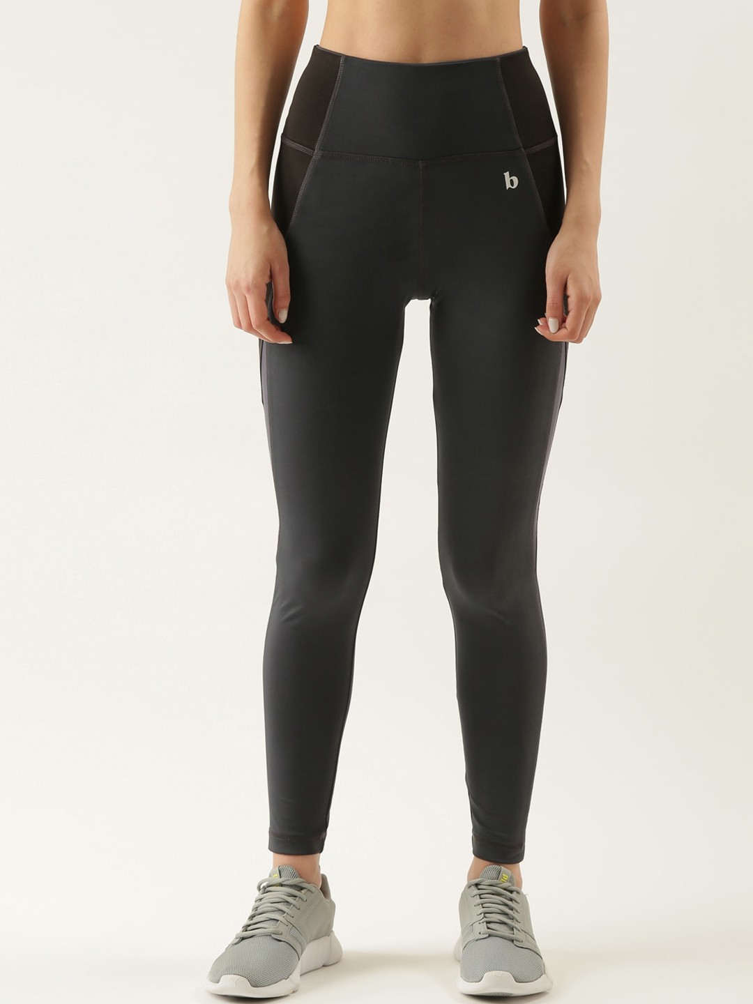 

Bannos Swagger Women Grey Solid Tights