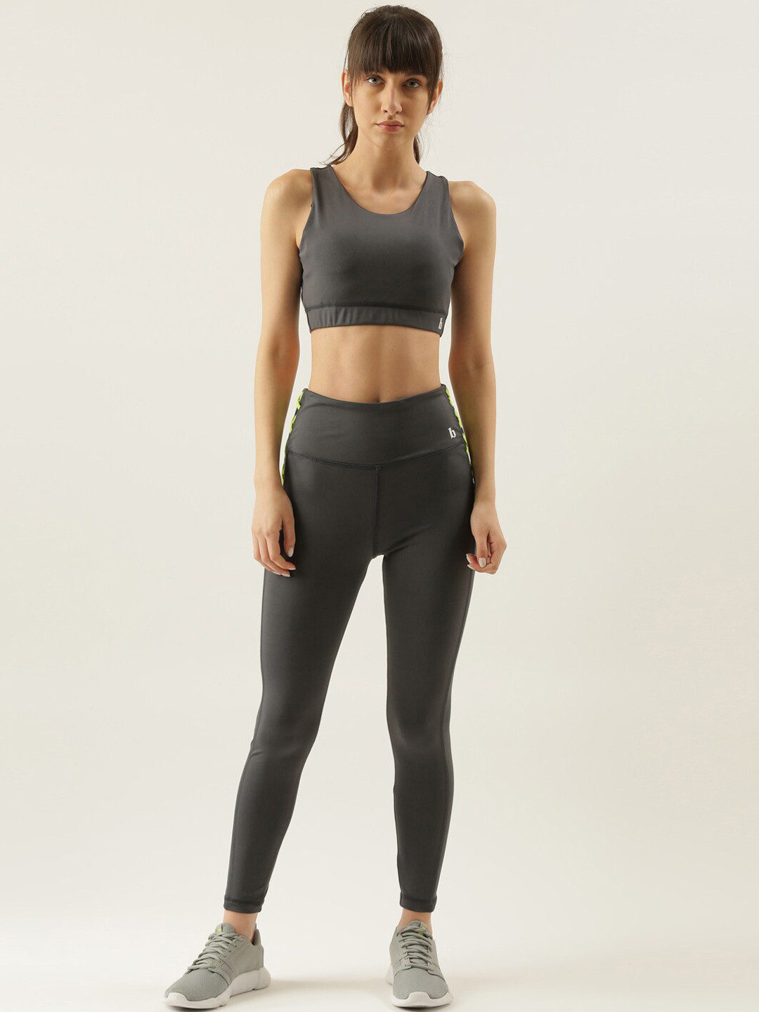 

Bannos Swagger Women Grey Solid Tracksuit
