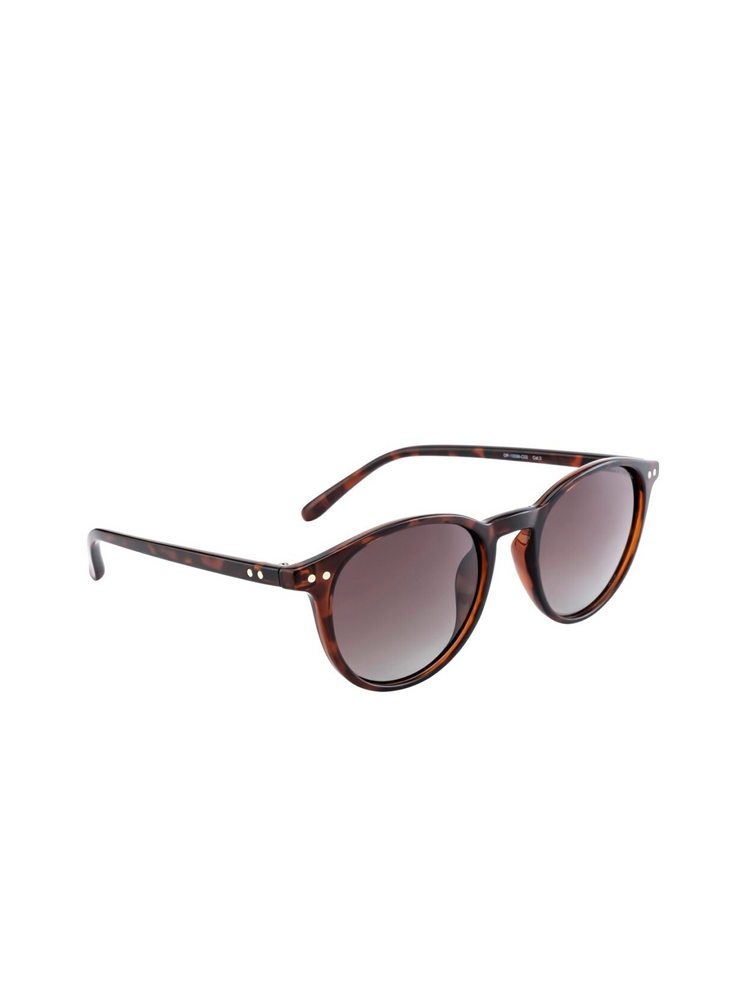 

OPIUM Unisex Brown Round Sunglasses with Polarised and UV Protected Lens-OP-10098-C02