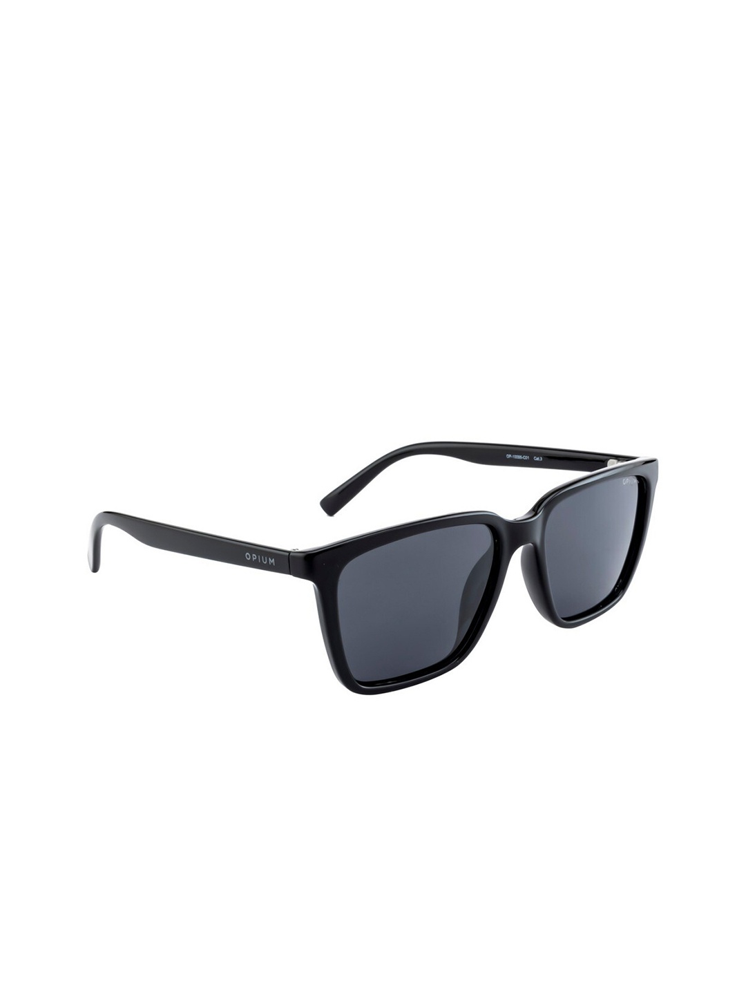 

OPIUM Men Grey Lens & Black Wayfarer Sunglasses with UV Protected Lens OP-10095-C01