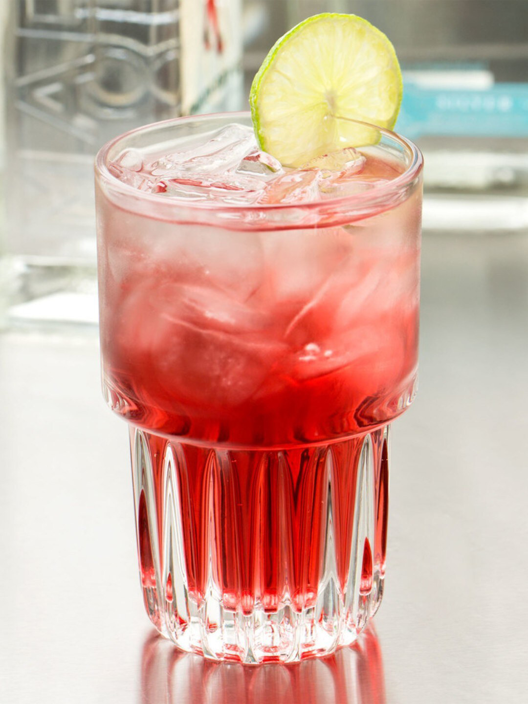 

smart serve Set Of 6 Transparent Tall Hills Cocktail Glass