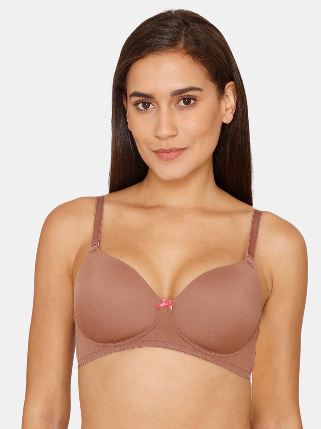 

Zivame Women Beige Bra Lightly Padded