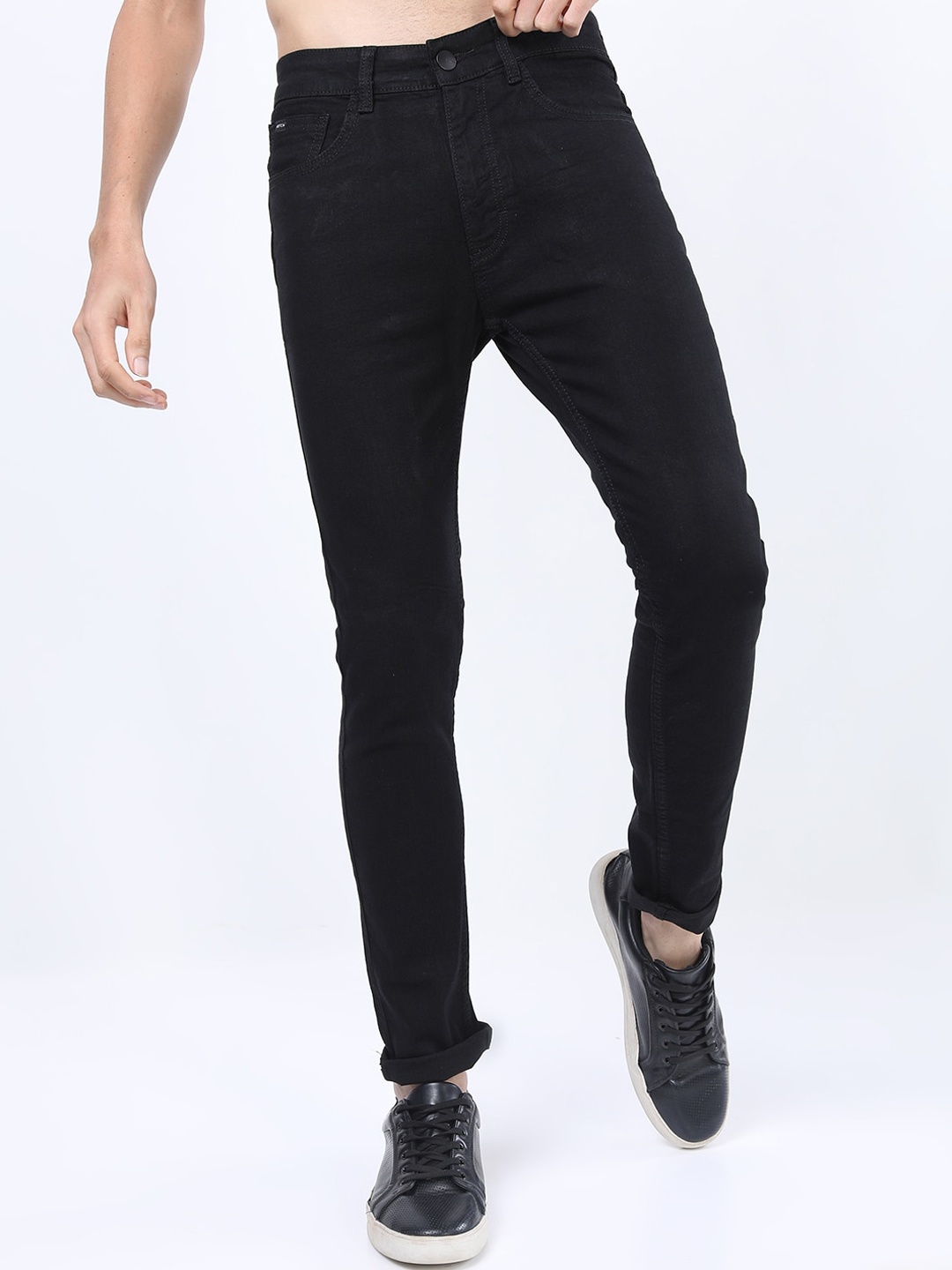 

KETCH Men Black Skinny Fit Stretchable Jeans