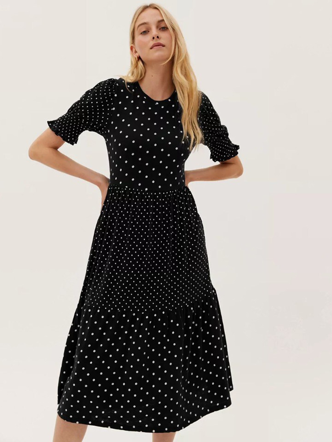 

Marks & Spencer Black Maxi Dress
