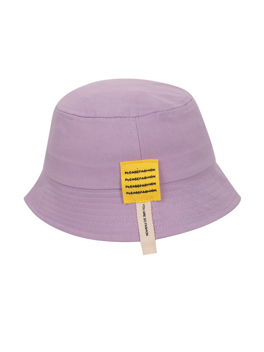 

FabSeasons Unisex Kids Purple Cotton Visor Cap inner adjustable fit, fits for 3-8 years