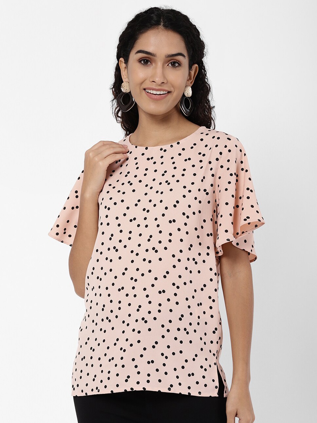 

R&B Pink Print Top
