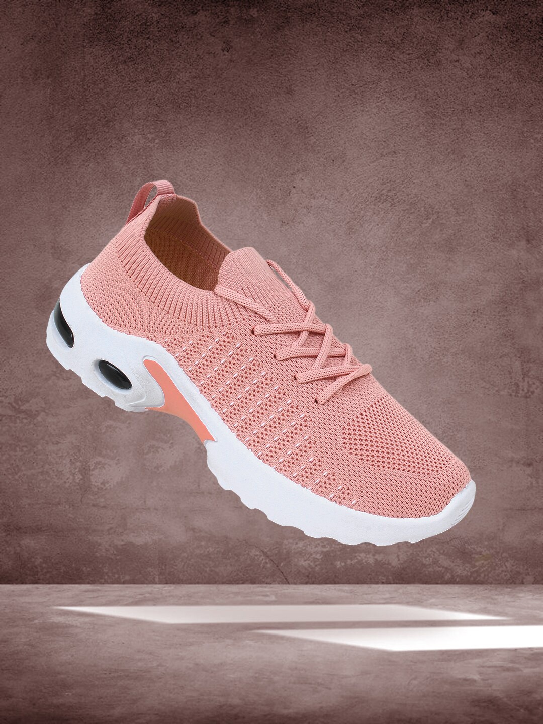 

Champs Women Pink Mesh Running Non-Marking Shoes