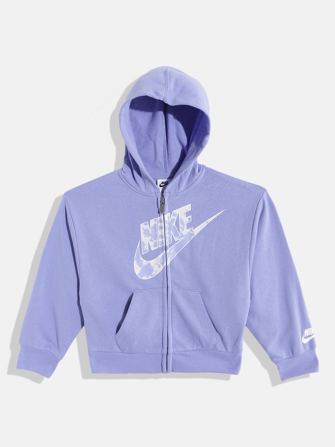 

Nike Girls Blue NKG Cloud Wash Full Zip Hooded Sweatshirt