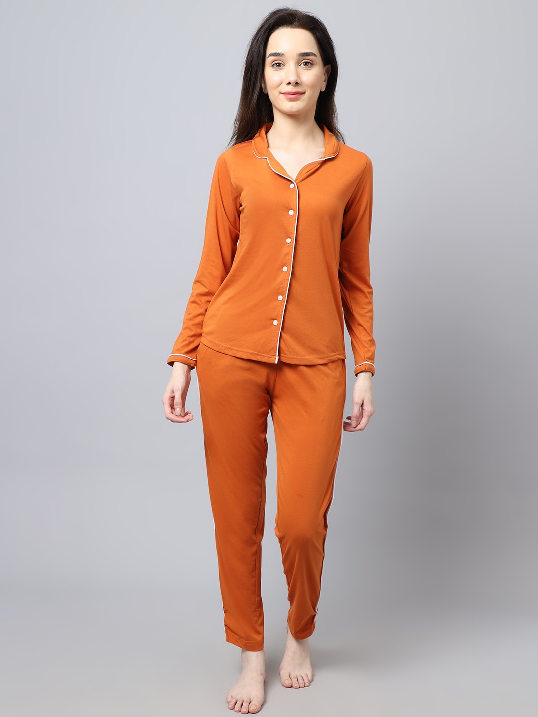 

ANTI CULTURE Women Rust Night suit