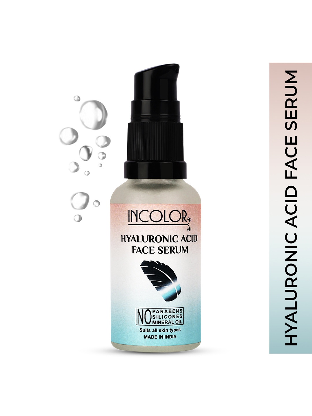 

INCOLOR Hyaluronic Acid Face Serum, Transparent