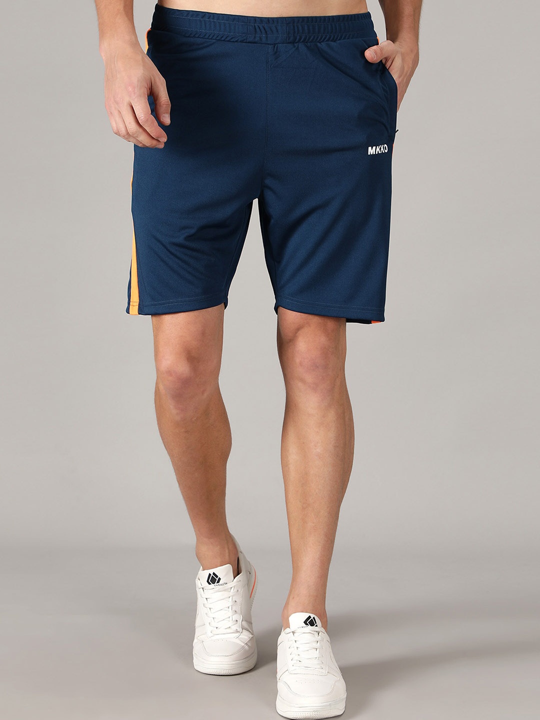 

MKKO Men Blue Training or Gym Sports Shorts