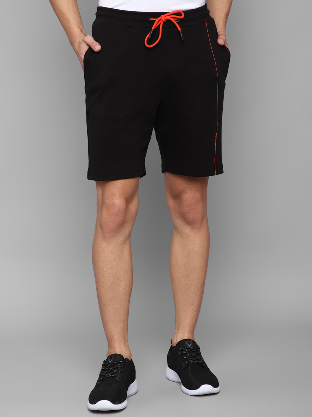 

Allen Solly Tribe Men Black Slim Fit Shorts