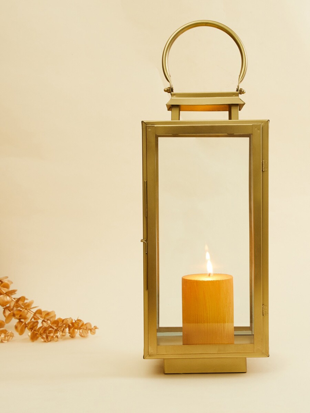 

Home Centre Gold-Toned Metal Candle Holder Home Gift Sets