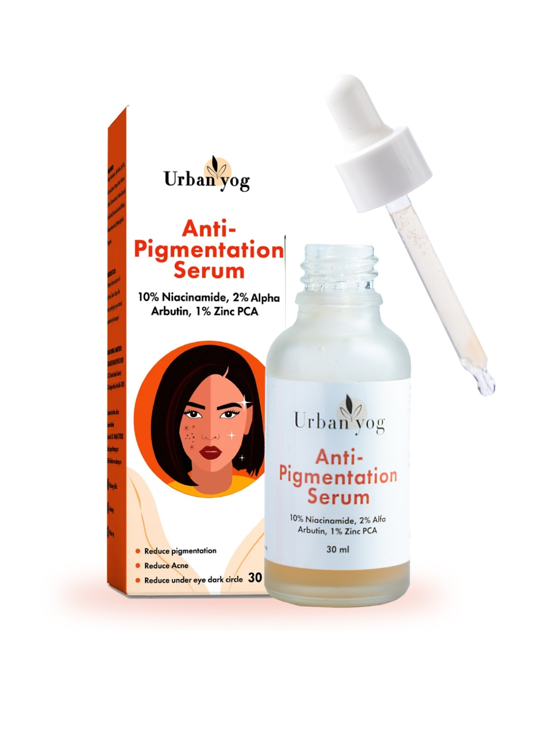 

URBANYOG Anti-Pigmentation Serum 30ml, Transparent