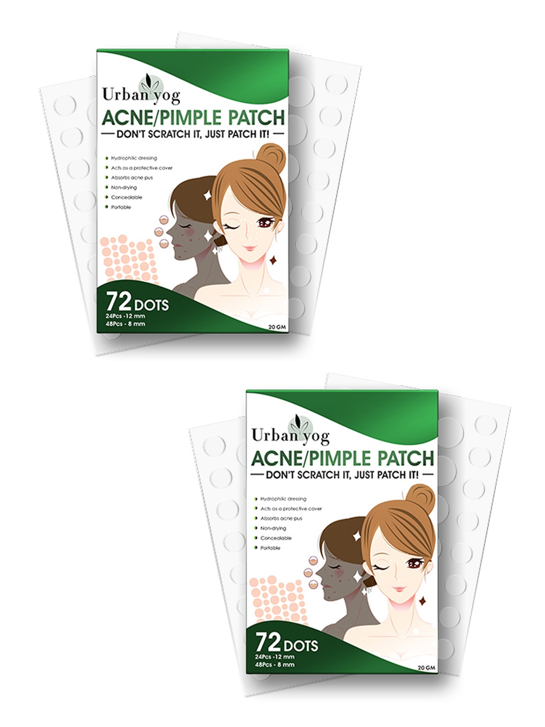 

URBANYOG Transparent Acne Pimple Patch