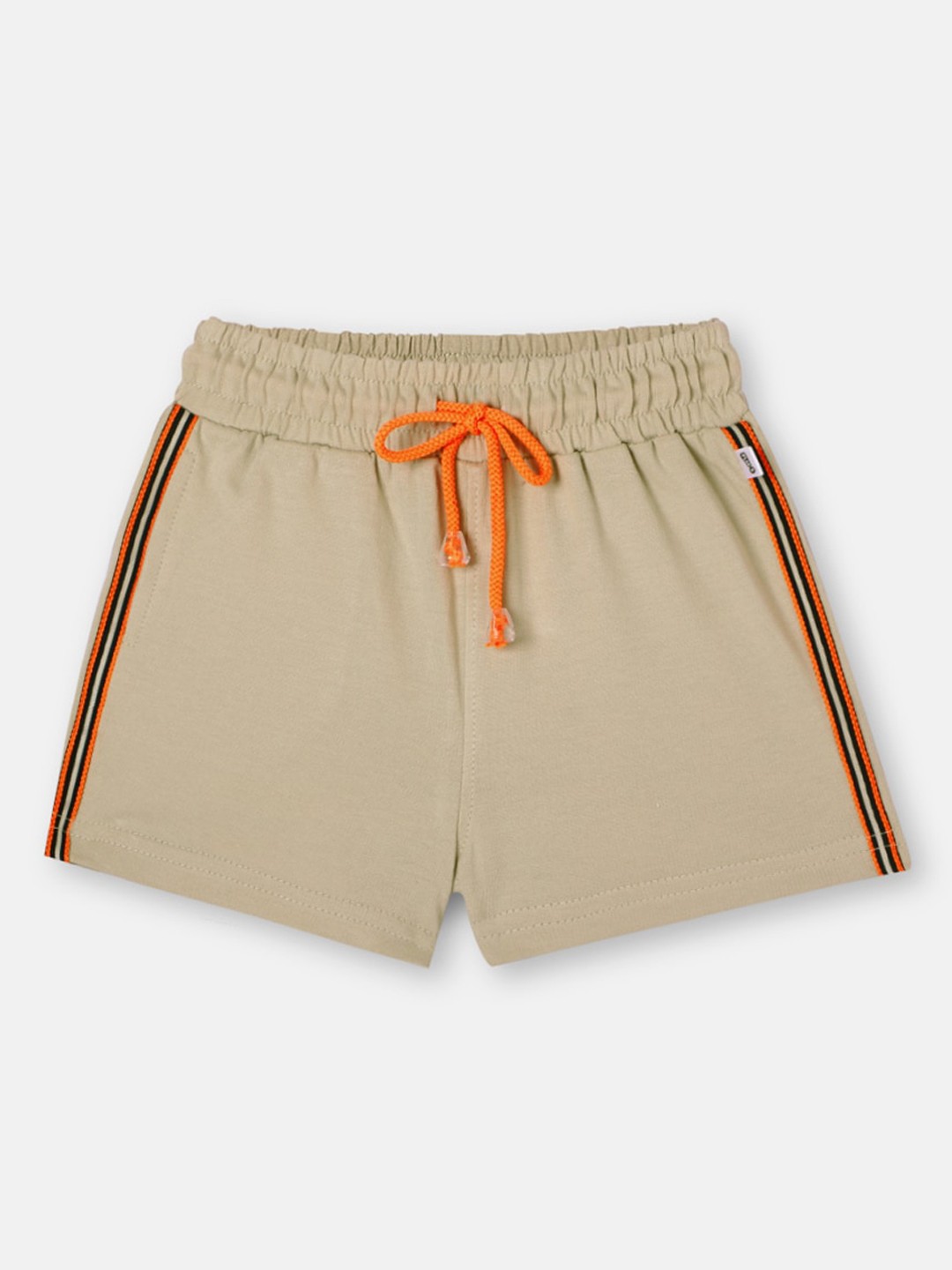 

You Got Plan B Girls Beige High-Rise Shorts