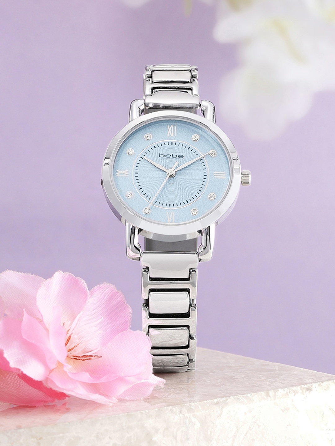 

bebe Women Grey Patterned Analogue Watch BB0301