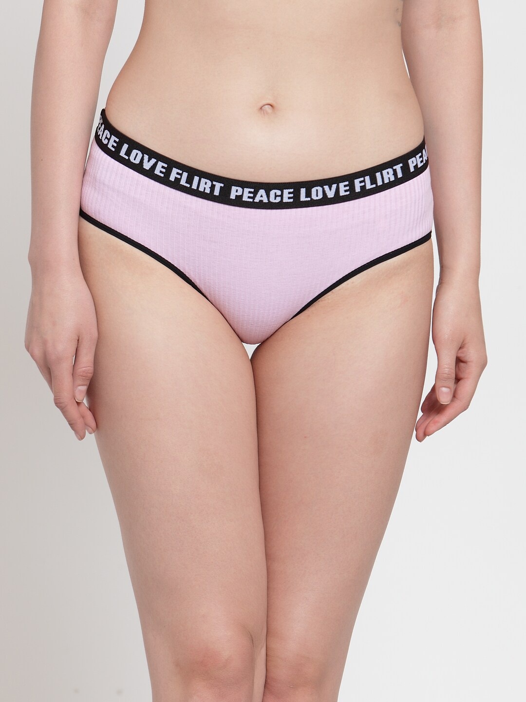 

PrettyCat Women Pink Solid Bikini Briefs