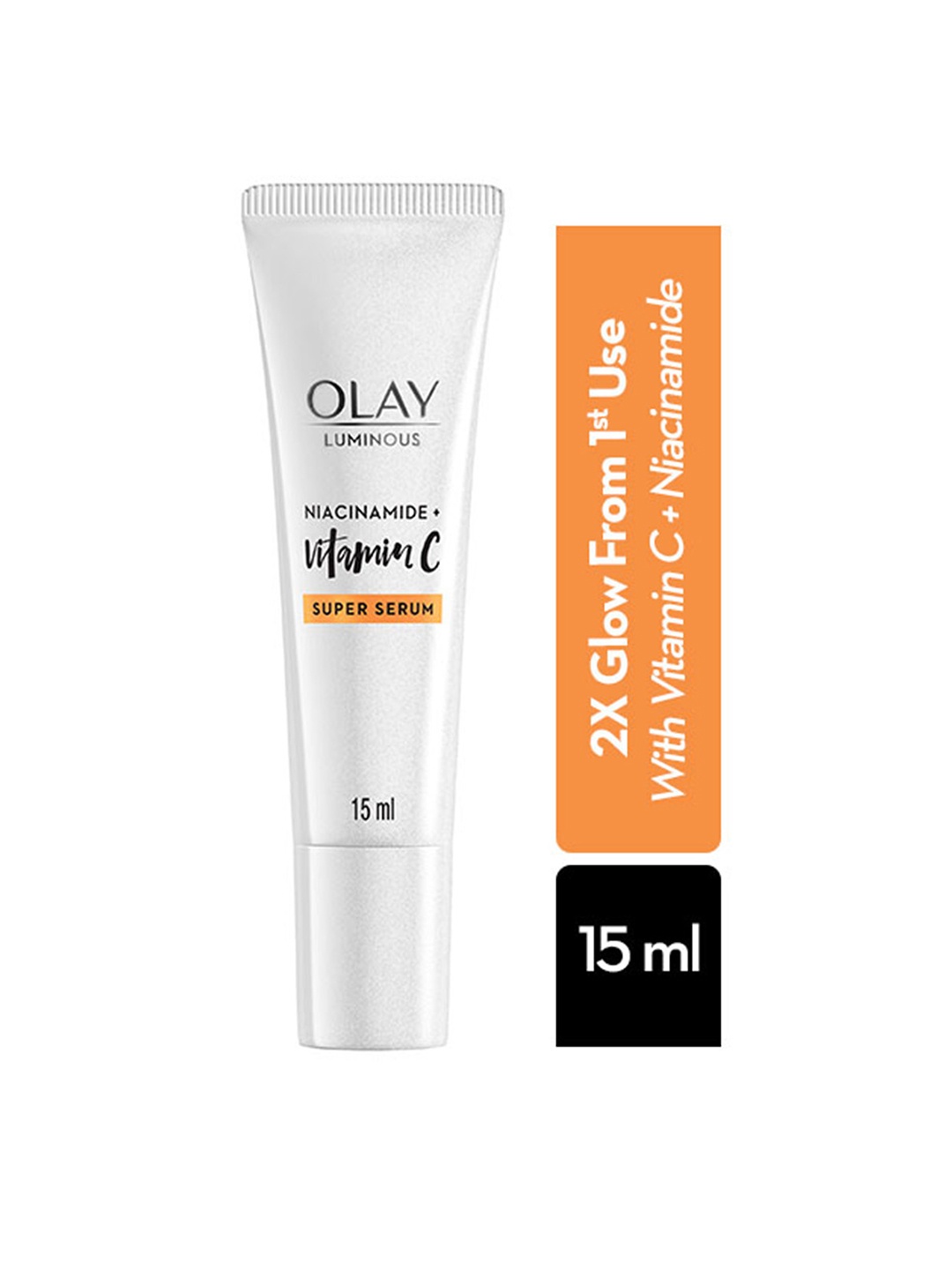

Olay Vitamin C Face Serum with Niacinamide for Dark Spot Reduction - 15ml, White