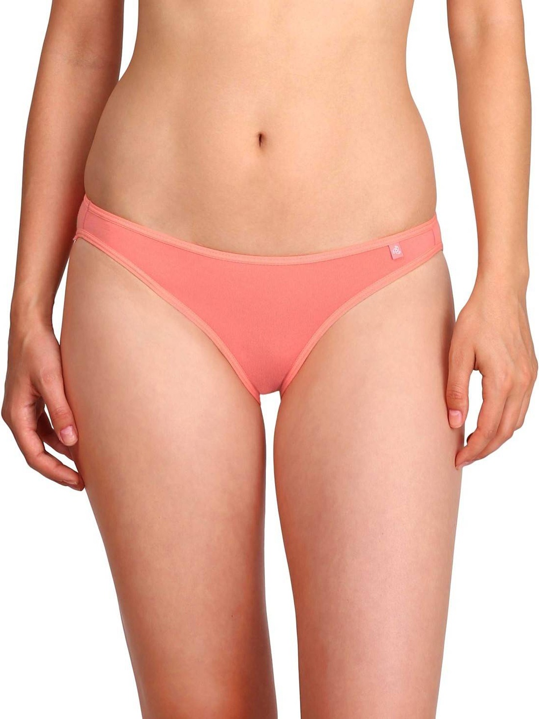 

Jockey Women Super Combed Cotton Low Waist Bikini Briefs SS02-0105, Peach