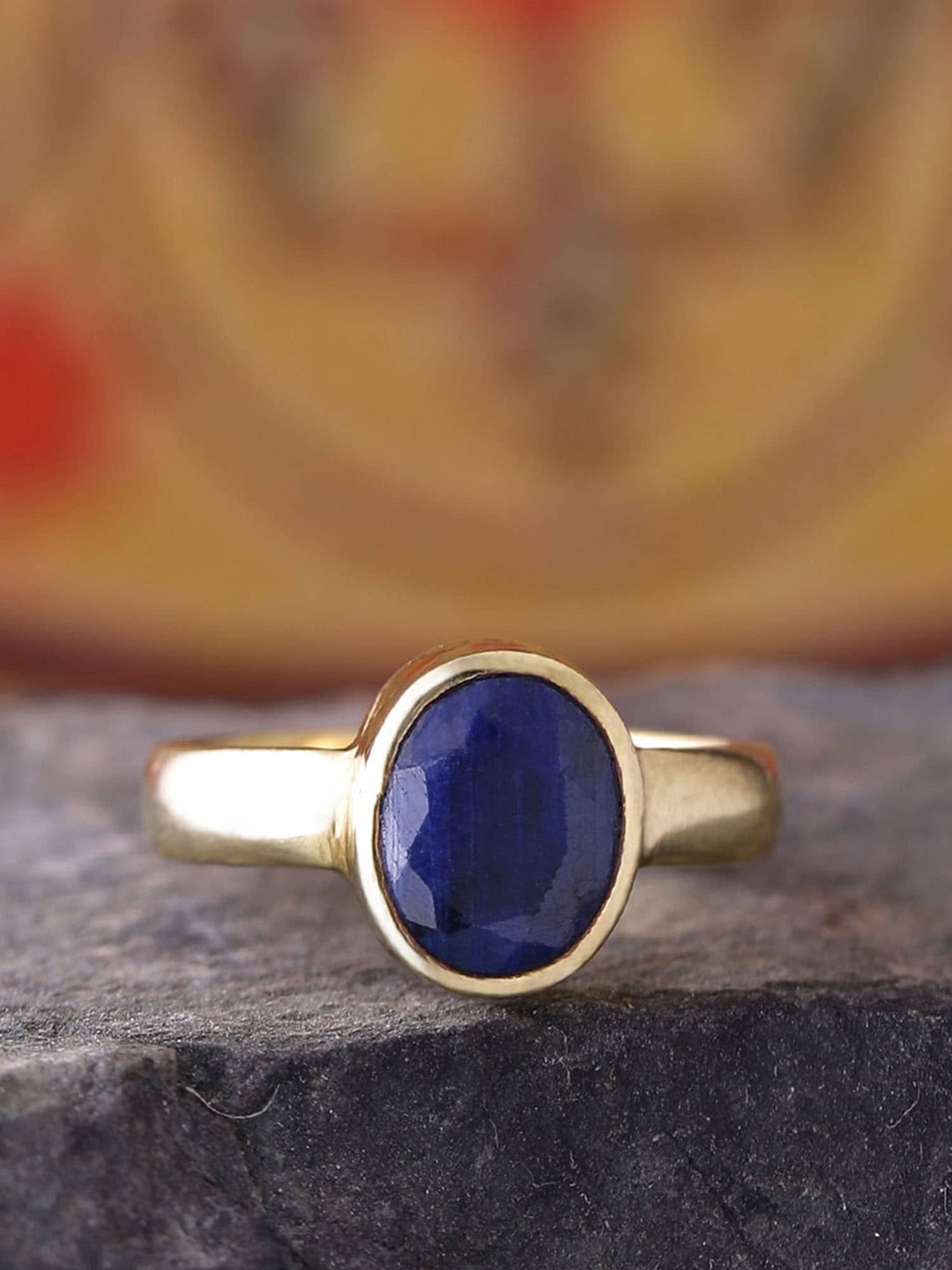 

Voylla Gold-Plated .25 Ratti Ashtadhatu Rashi Ratna Ring