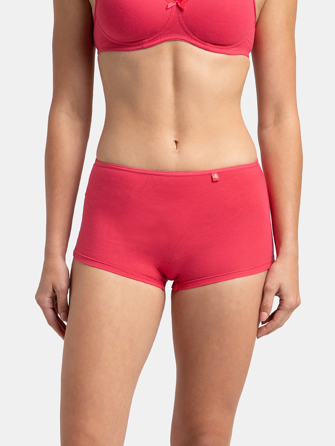 

Jockey High Coverage Super Combed Cotton Boy Leg With StayFresh Treatment-SS04, Pink