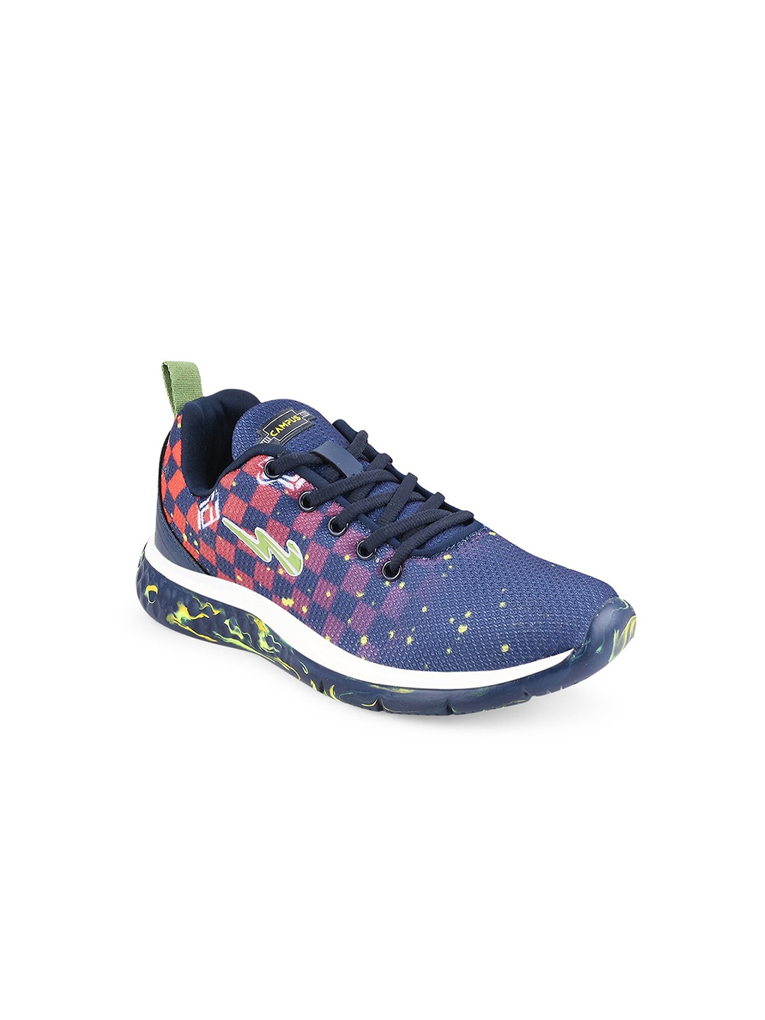 

Campus Unisex Kids Navy Blue Mesh Running Shoes