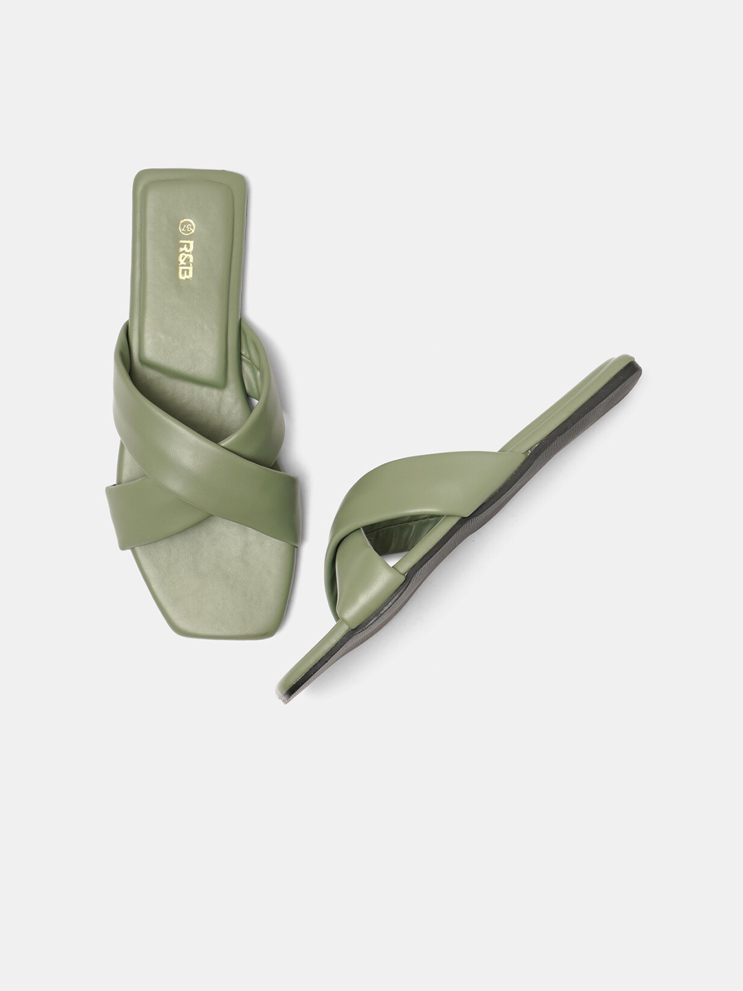 

R&B Women Green Flats