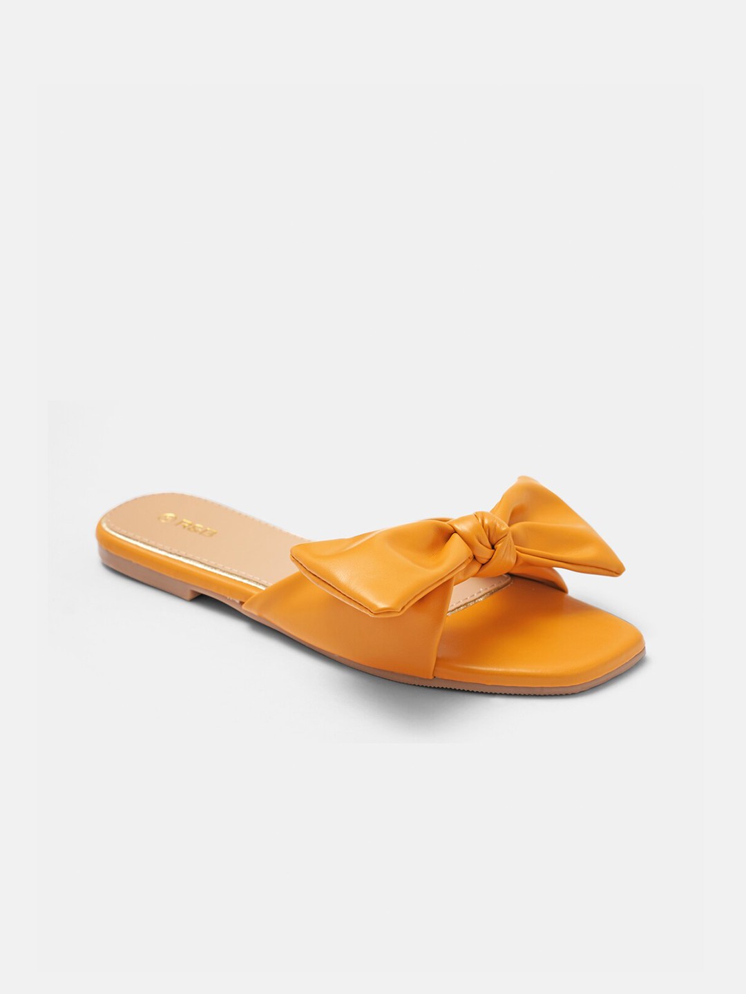 

R&B Women Yellow Bows Flats