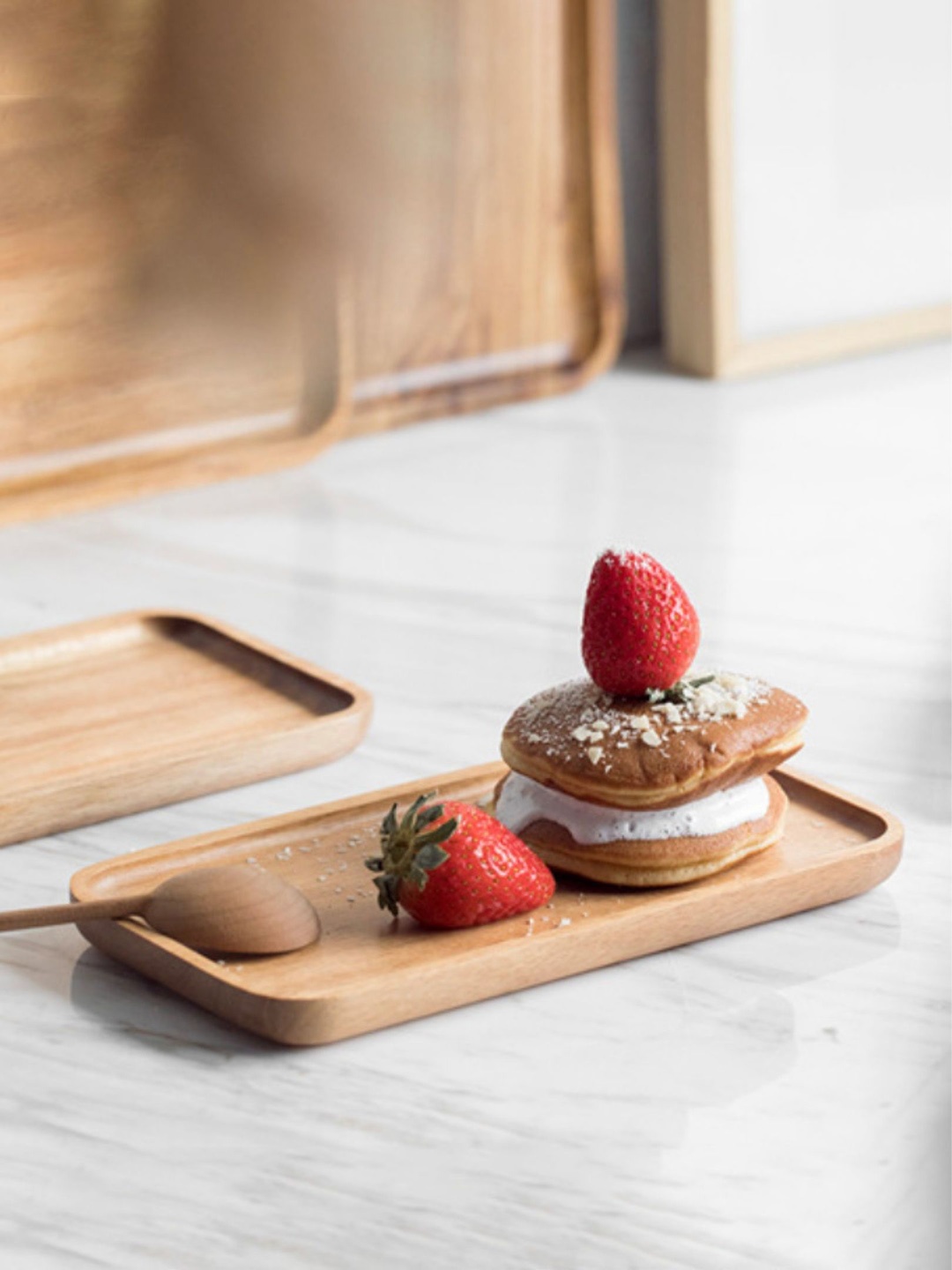 

Nestasia Brown Solid Wooden Cheese Board