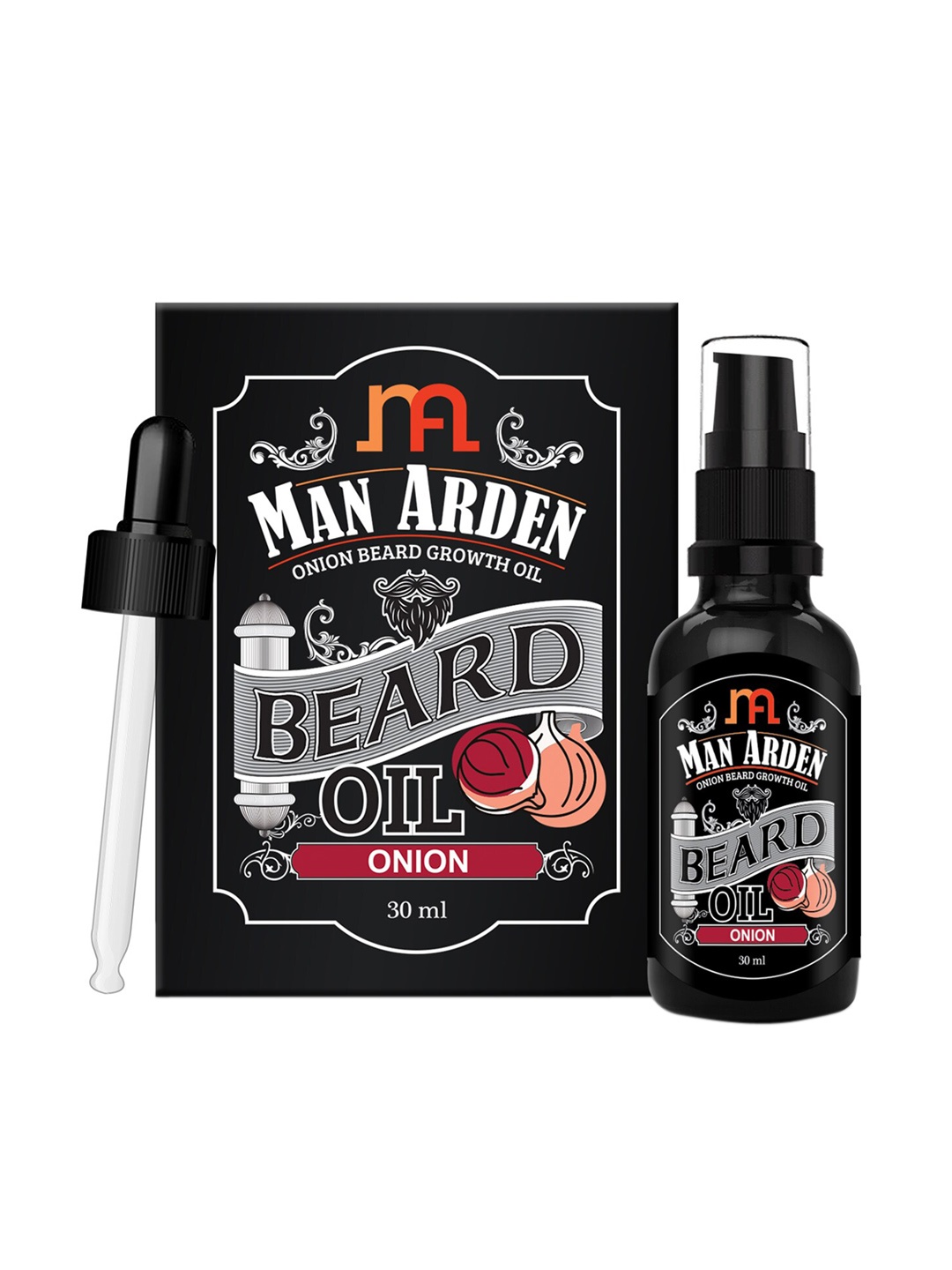 

Man Arden Black Onion Beard Growth Oil, Seed Oil