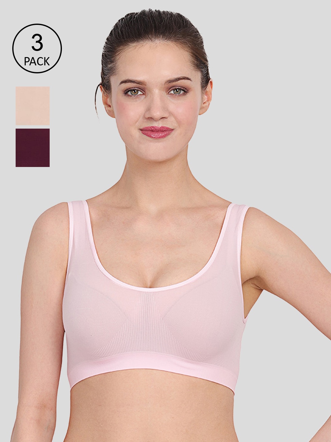 

Amour Secret Women Multi Bra, Pink