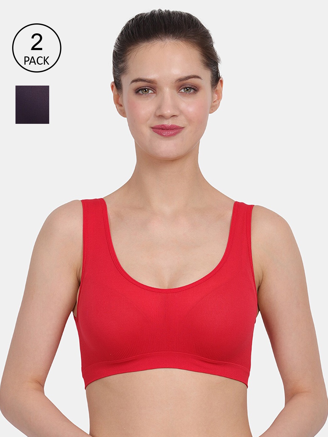 

Amour Secret Navy Blue & Red Bra