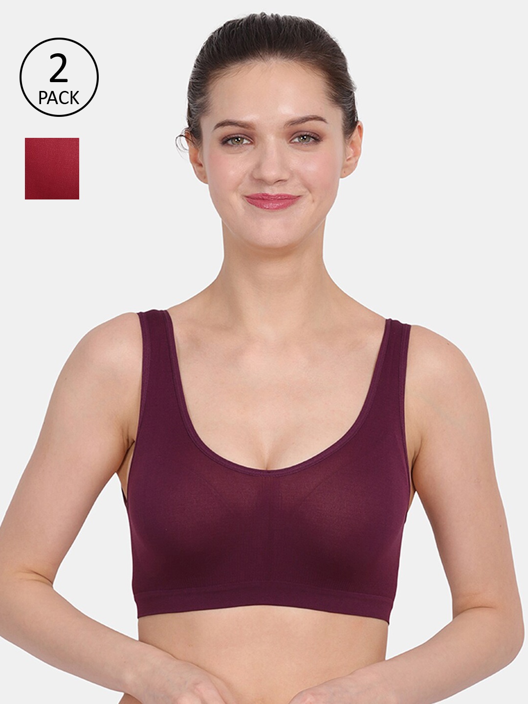 

Amour Secret Women Multi Bra, Maroon