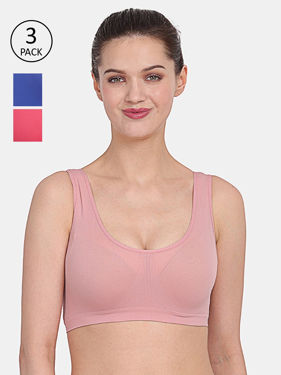 Amour Secret Women Multi Bra, Blue
