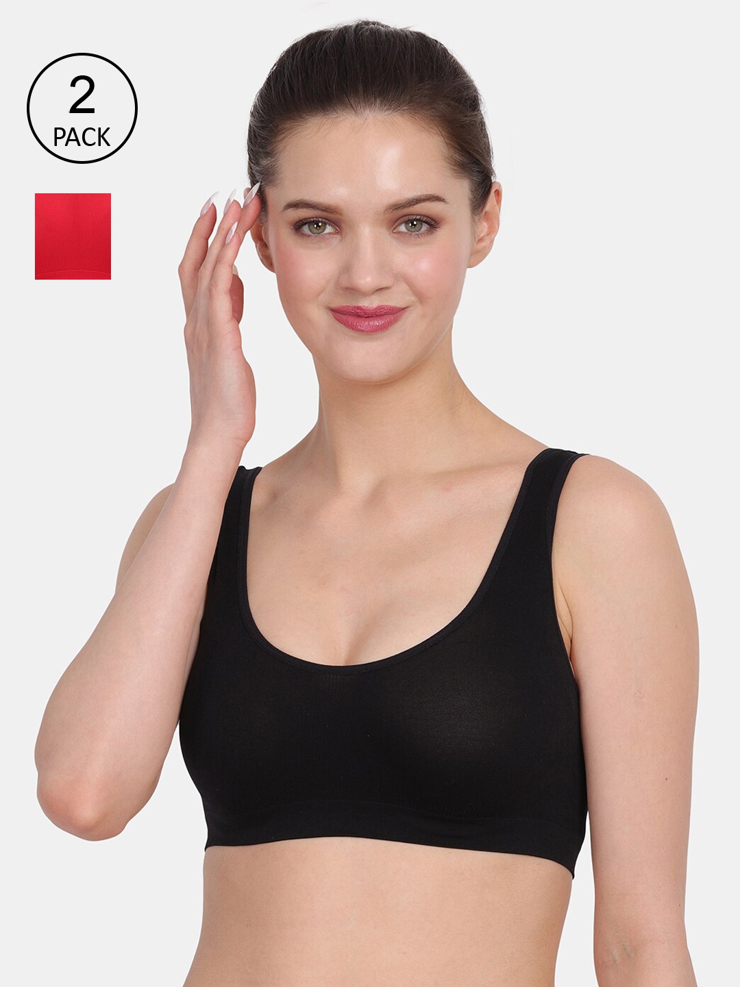 Amour Secret Women Black & Red Bra