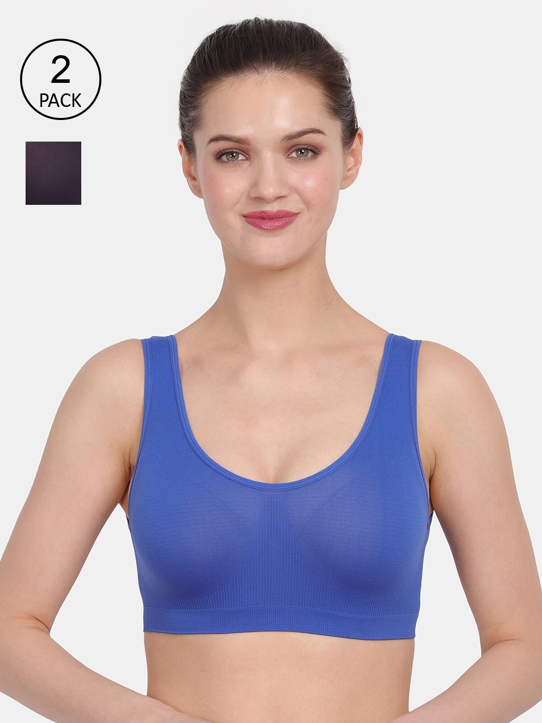 

Amour Secret Women Pack of 2 Bra, Blue