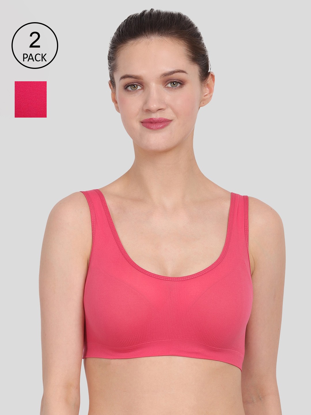 

Amour Secret Women Coral-Dark Pink Set of 2