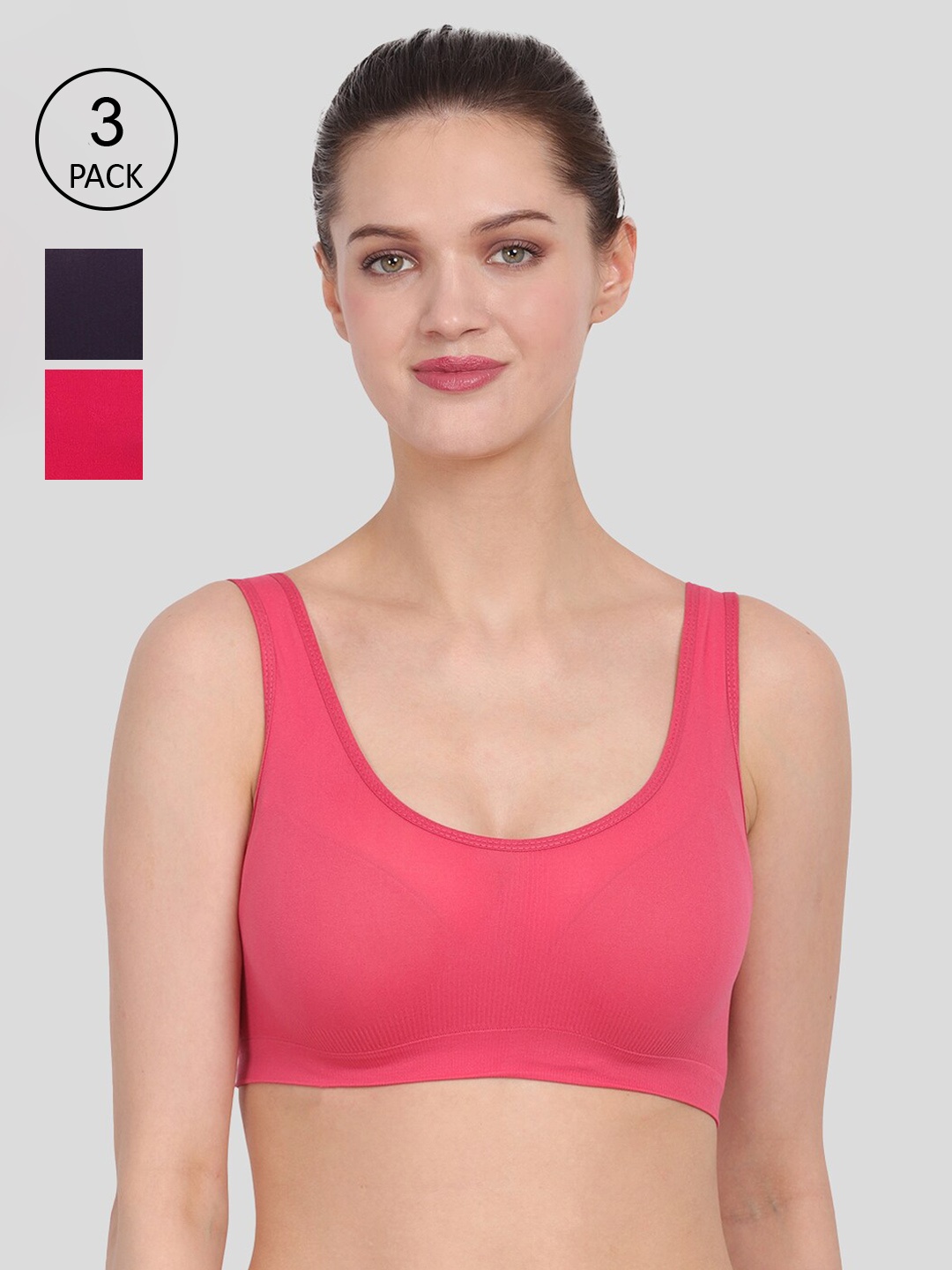 

Amour Secret Coral & Pink Bra