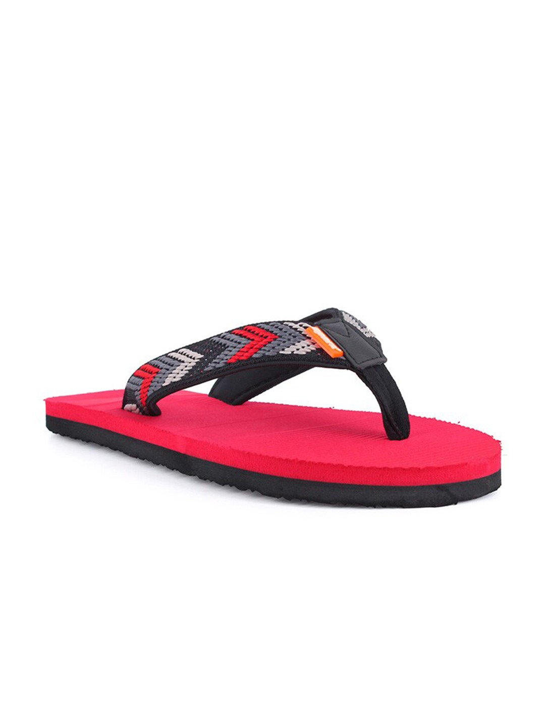 

Sparx Women Red & Grey Printed Thong Flip-Flops