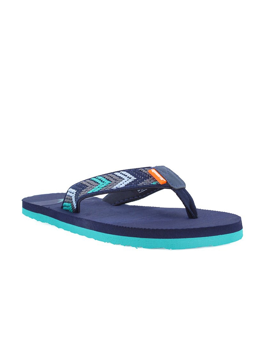 

Sparx Women Navy Blue Printed Straps Thong Flip-Flop