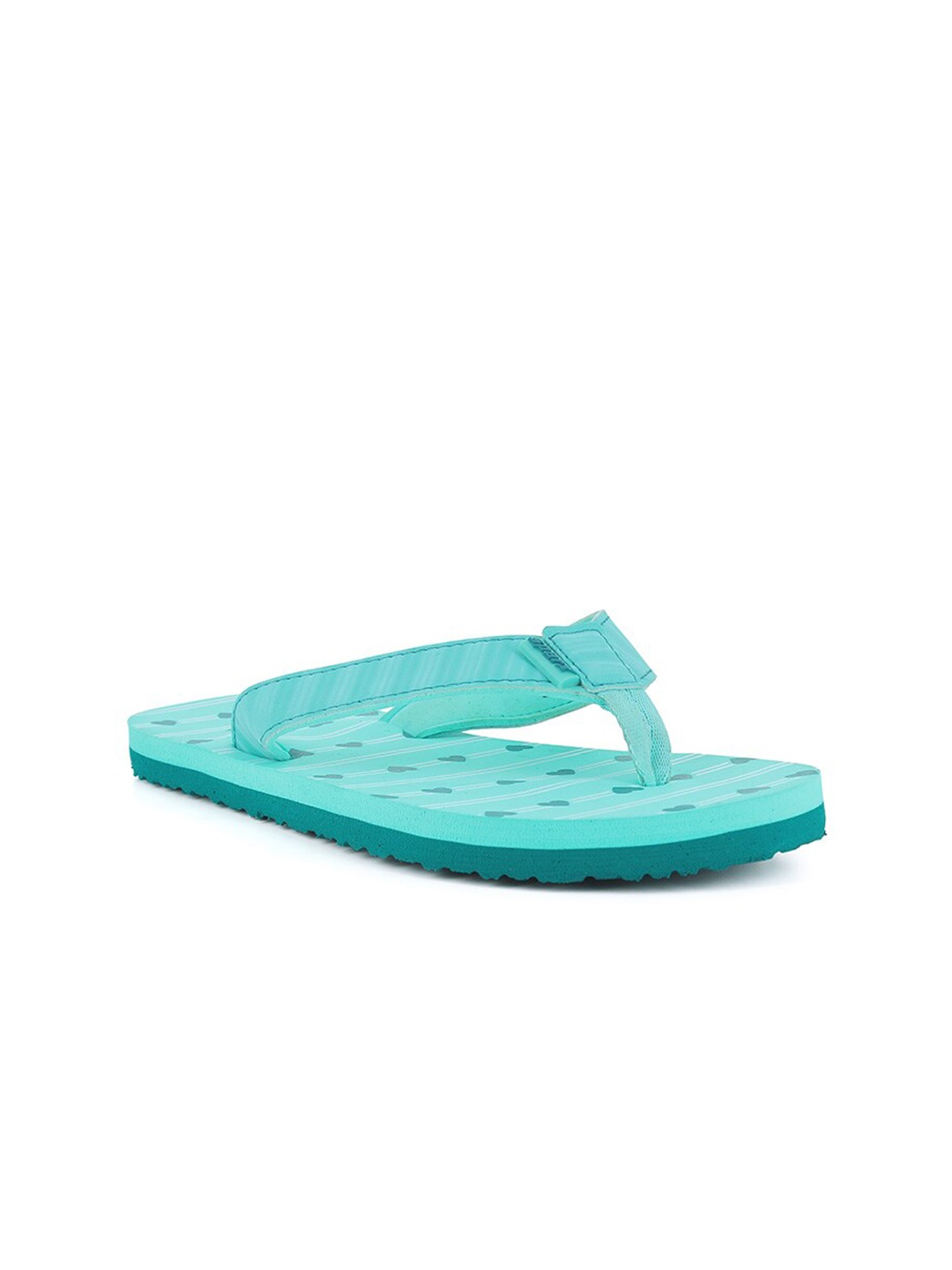 

Sparx Women Green Printed Thong Flip-Flops