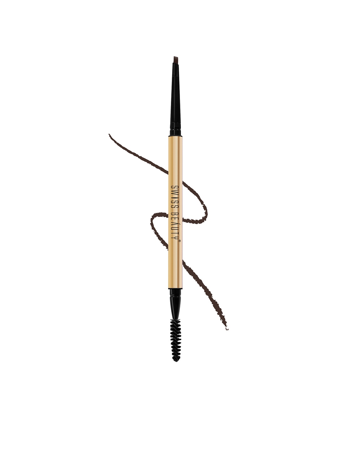 

SWISS BEAUTY Micro Precision Vegan Eyebrow Pencil 0.1 g - Deep Brown 02, Coffee brown