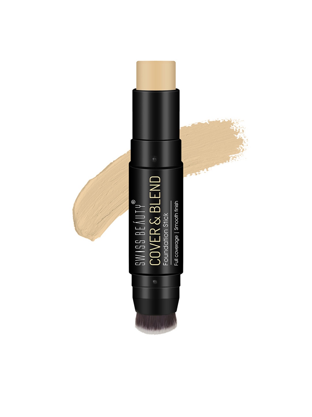 

SWISS BEAUTY Cover & Blend Full Coverage Smooth Finish Foundation Stick - Fair Buff, Beige