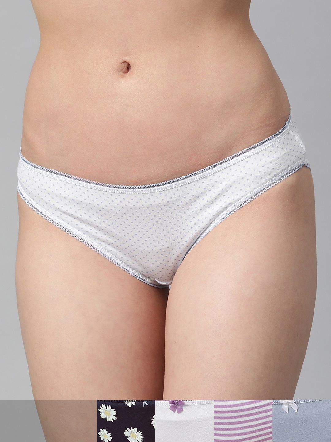 

Marks & Spencer Women Pack of 5 Bikini Briefs, White