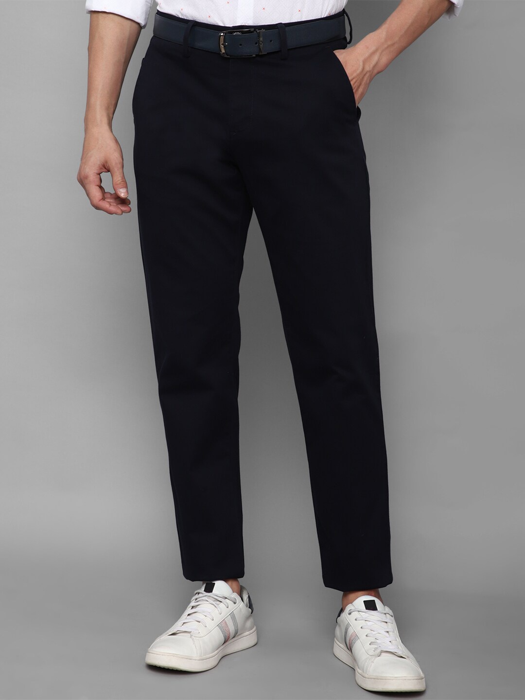 

Allen Solly Men Black Trousers