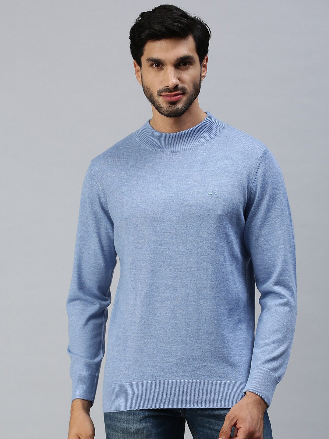 

98 Degree North Men Blue Pullover