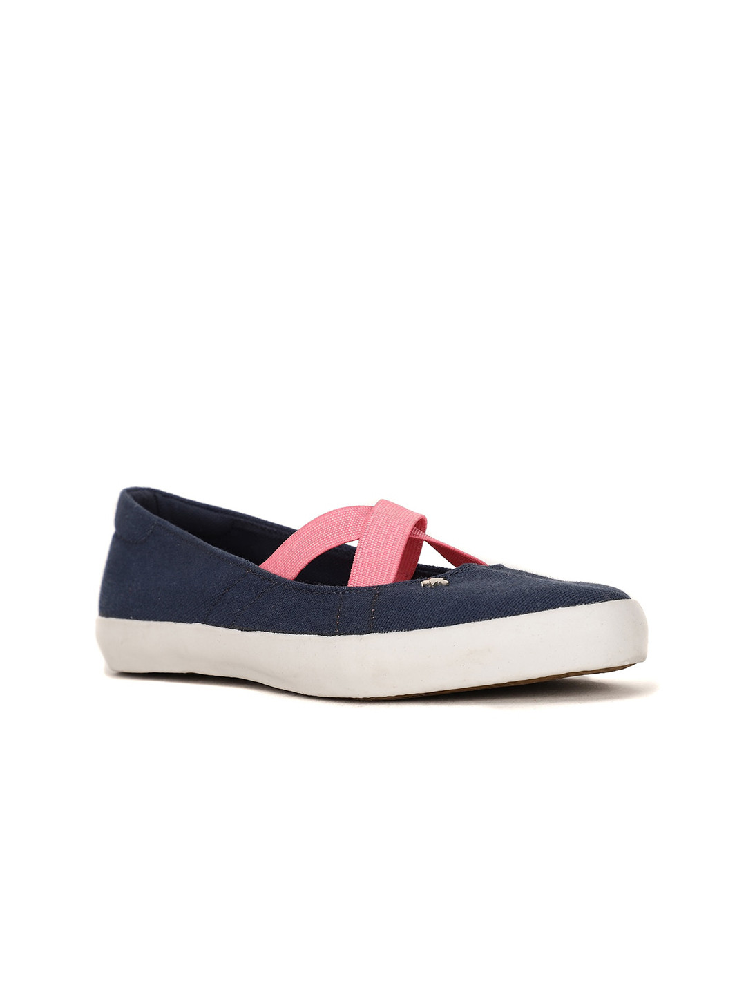 

Bata Women Blue Colourblocked Bows Flats